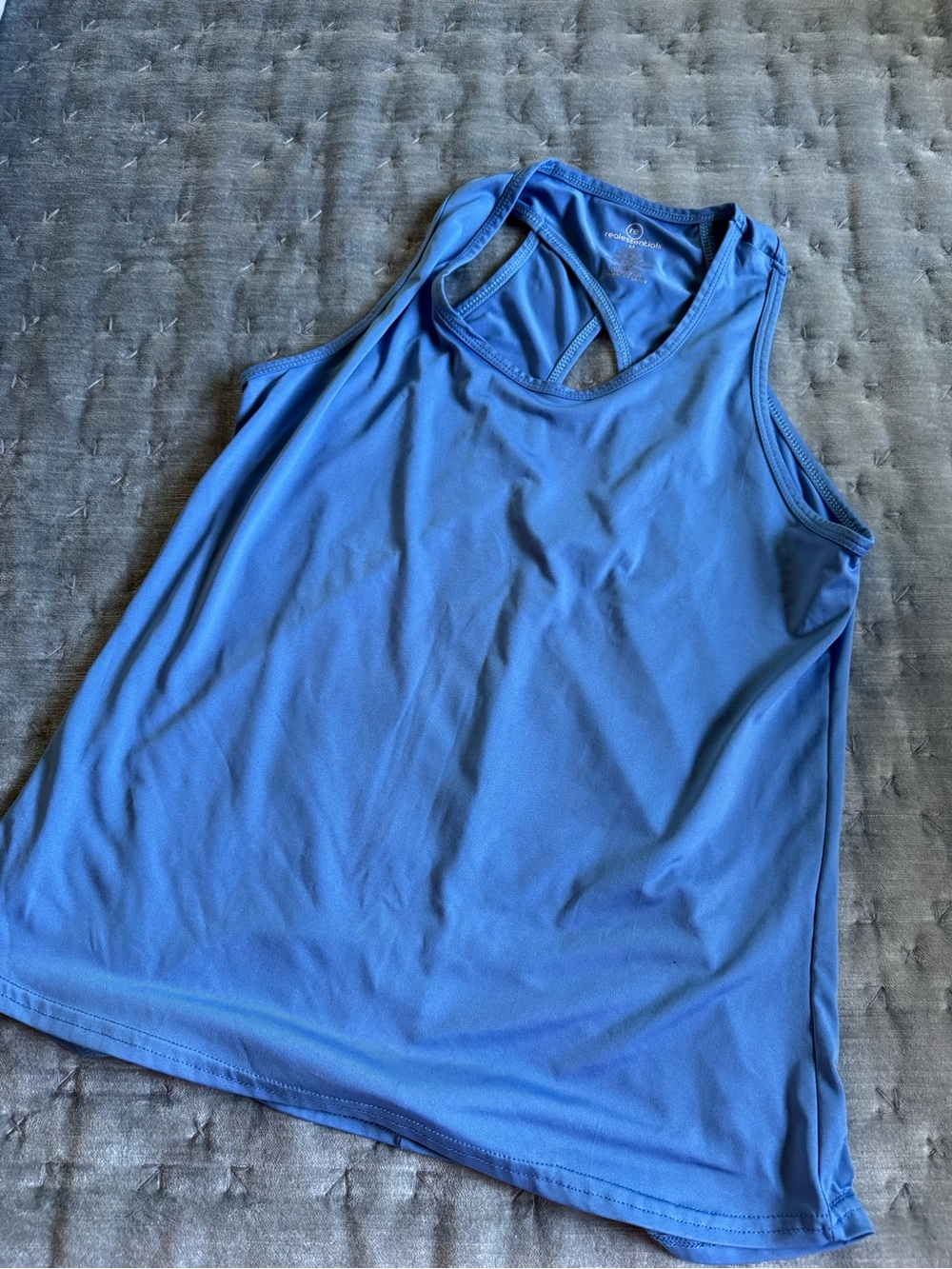 Women's Performance Racerback Tank Top - Blue